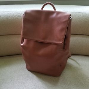 Mat + Nat Fabi Backpack, Chili Matte Nickel, Vegan